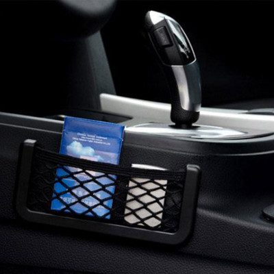 10 bucăți geantă de depozitare pentru organizator auto, plasă de buzunar pentru telefon Accesorii universale