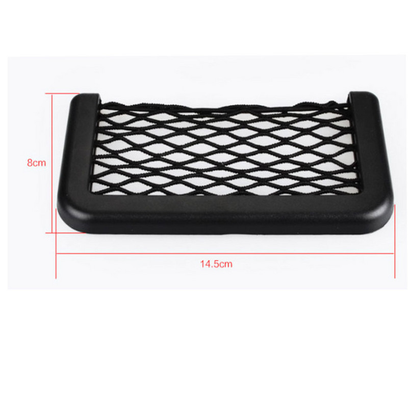 10 τεμ. Car Organizer Τσάντα αποθήκευσης Auto Paste Net Pocket Pocket Phone Pocket Universal Accessories