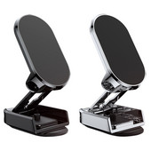 Suport magnetic pentru telefon pentru mașină Suport pliabil pentru telefon Suport auto pentru telefon mobil, rotire la 360 de grade Suport pentru suport pentru telefon universal