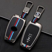 Κάλυμμα θήκης κλειδιού αυτοκινήτου από γαλβανισμένο κράμα για Toyota Prius Camry Corolla C-HR CHR RAV4 Prado 2018 Αξεσουάρ Καλύμματα μπρελόκ