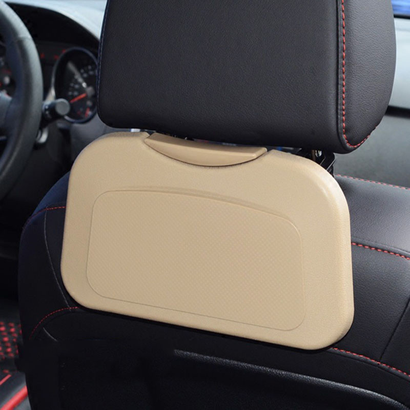 Suport de mașină universal pliabil 1 buc pentru tavă cu alimente Suport pentru băuturi Auto din spate pentru scaunul din spate Tavă pentru masă Suport pentru telefon Cutie de depozitare pentru mașină