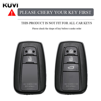 Fashion TPU Car Remote Key Case Shell Fob για Toyota Corolla Prius Camry CHR C-HR RAV4 Altis Land Cruiser Prado Keyless