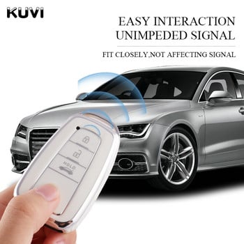 Fashion TPU Car Remote Key Case Shell Fob για Toyota Corolla Prius Camry CHR C-HR RAV4 Altis Land Cruiser Prado Keyless