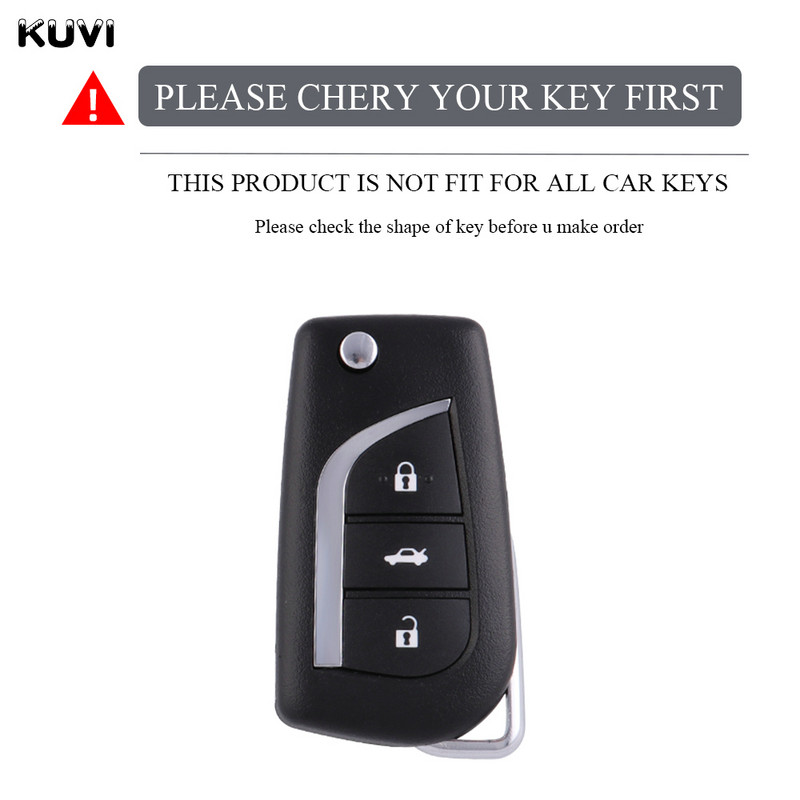 Κάλυμμα κλειδιού τηλεχειριστηρίου αυτοκινήτου TPU Θήκη κέλυφος για Toyota Auris Corolla Avensis Verso Yaris Aygo Scion TC IM Camry RAV4 Forturner Hilux