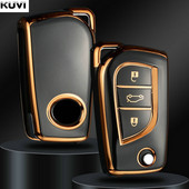 Κάλυμμα κλειδιού τηλεχειριστηρίου αυτοκινήτου TPU Θήκη κέλυφος για Toyota Auris Corolla Avensis Verso Yaris Aygo Scion TC IM Camry RAV4 Forturner Hilux