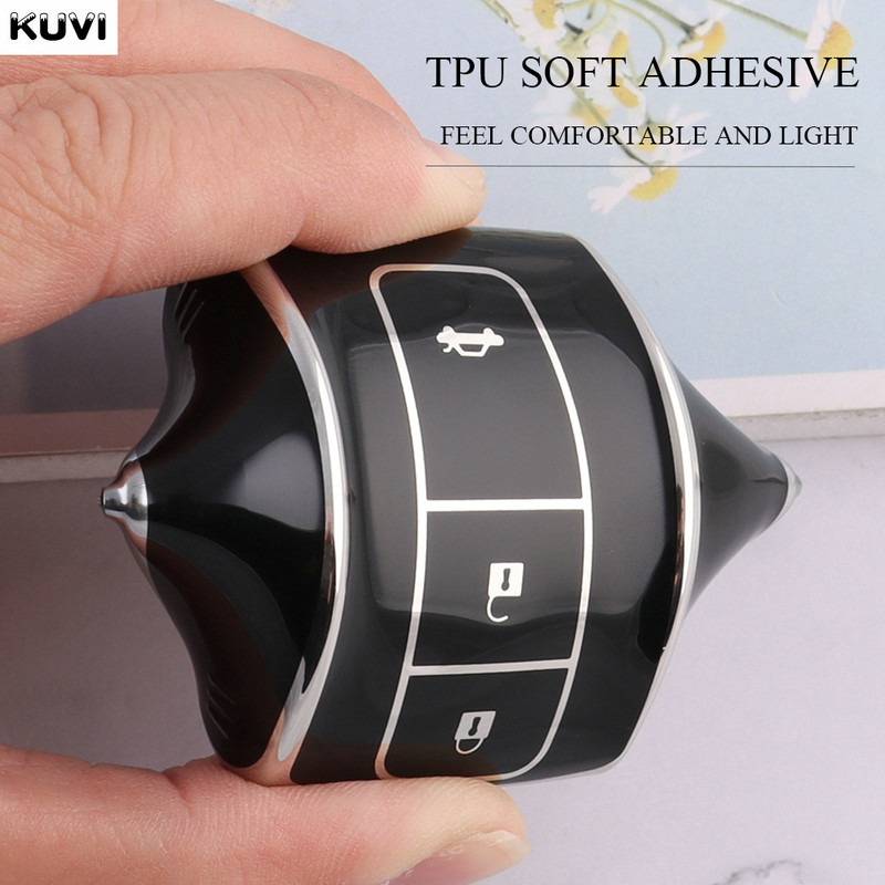 Νέο κάλυμμα θήκης κλειδιού αυτοκινήτου TPU για το Toyota Prius 2004 2005 2006 2007 2008 2009 Corolla Verso Camry Protector Accessories