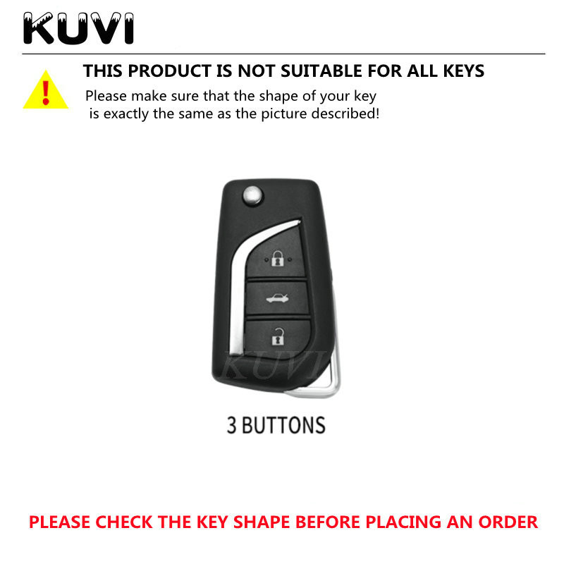 Placare TPU husă pentru chei de mașină Shell Fob pentru Toyota Hilux Yaris RAV4 Corolla Avensis Aygo Verso Scion TC Auris Accesorii