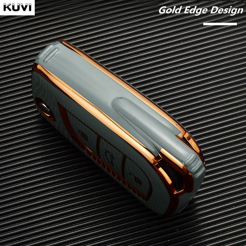 Placare TPU husă pentru chei de mașină Shell Fob pentru Toyota Hilux Yaris RAV4 Corolla Avensis Aygo Verso Scion TC Auris Accesorii