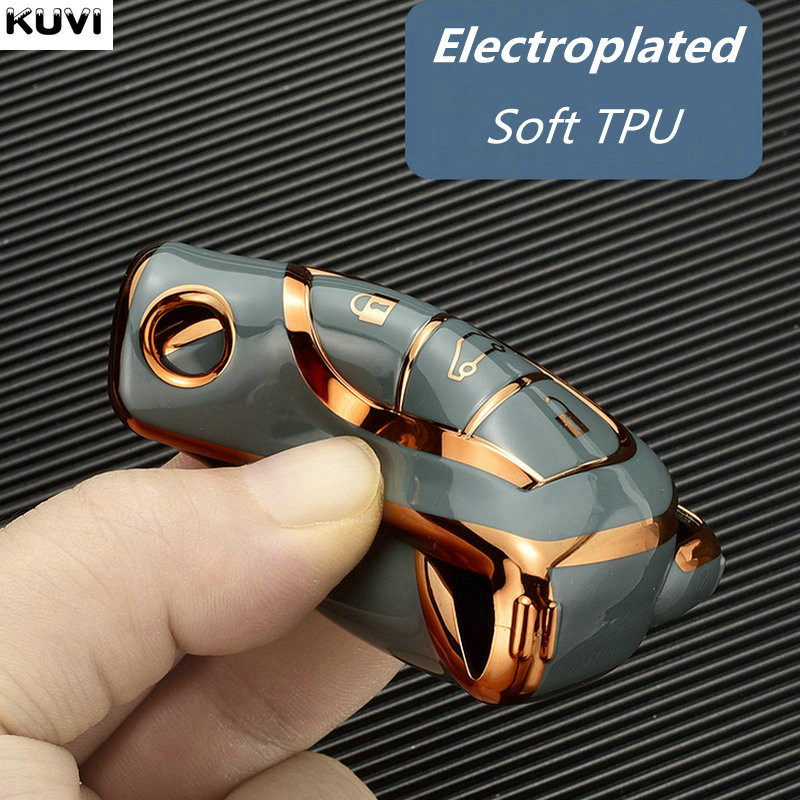 Placare TPU husă pentru chei de mașină Shell Fob pentru Toyota Hilux Yaris RAV4 Corolla Avensis Aygo Verso Scion TC Auris Accesorii