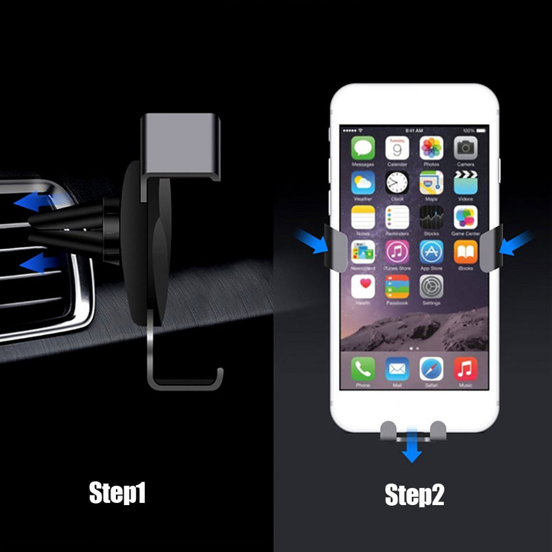 Gravity autotelefoni hoidik mobiilne alus Nutitelefoni GPS-i tugikinnitus iPhone 13 12 11 Pro 8 Samsung Huawei Xiaomi Redmi LG jaoks