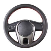 DIY testre szabott fonott burkolat az autó kormánykerékéhez Kia Forte 2009-2014 Soul Kia Rio eredeti kormánykerékhez