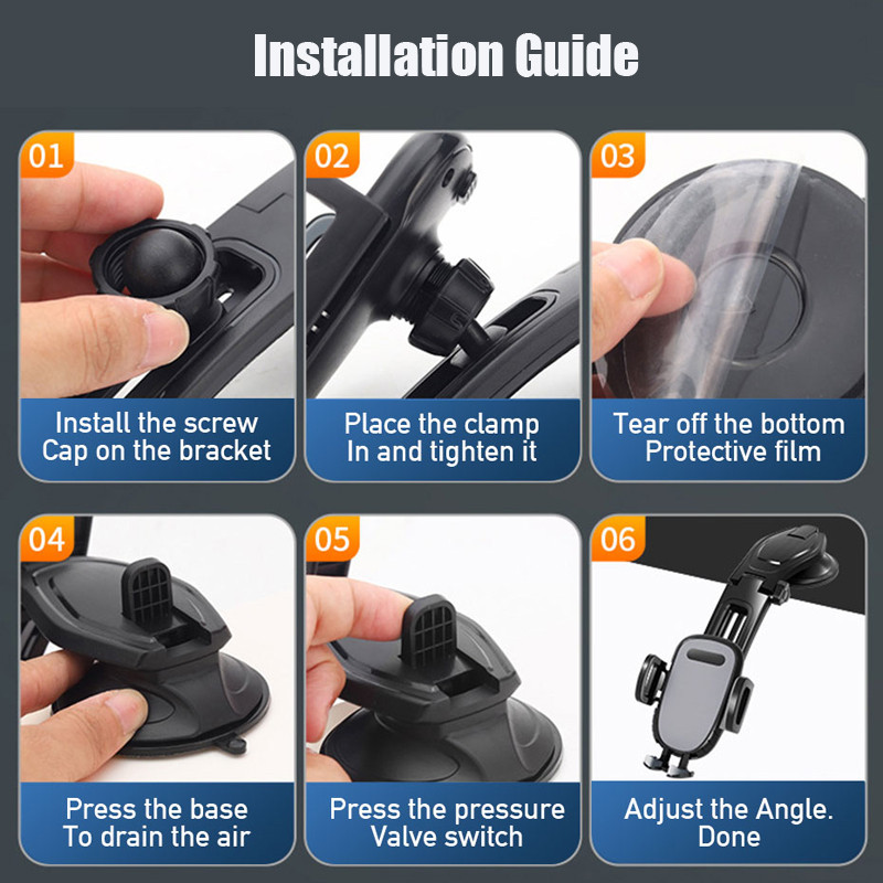 Automobilinio telefono laikiklis Mobiliojo telefono fiksuotas laikiklis skirtas Toyota Camry Corolla Cruiser Land Prado Prius Rav4 Avensis Aygo Chr Hilux Yaris