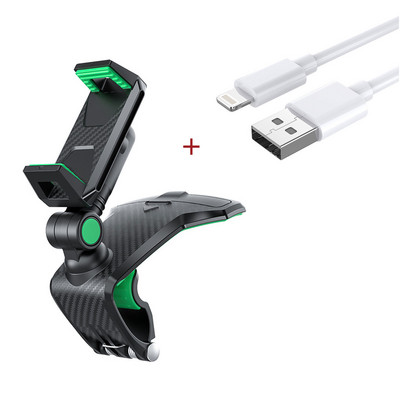 Autós mobiltelefon-támogatás 1260 fokban forgatható műszerfali telefonszám az autós telefontartóban 7 hüvelykes Xiaomi mobiltelefon-állványhoz