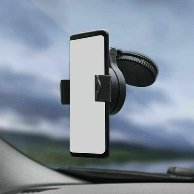 Държач за телефон за кола Въртящ се на 360 предно стъкло на автомобил Смукателен телефон Мобилна скоба Стойка Поддържа GPS Стойка за аксесоари за чаша J8H6