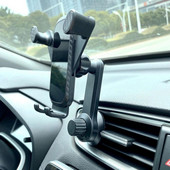 360 fokos hordozható mobiltartó telefontartó autóban légtelenítő horog univerzális gravitációs autós telefontartó GPS állvány