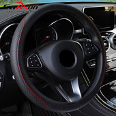 Kormánykerék burkolat fonat a kormánykerék burkolatán Cubre Volante Auto Car Wheel Cover Autótartozékok