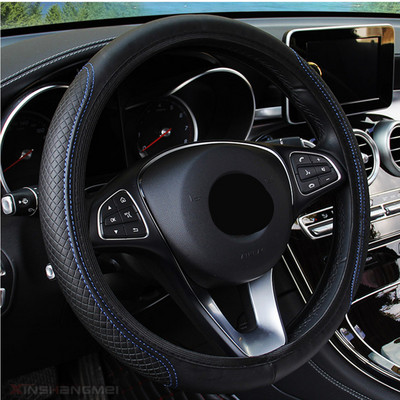Kormánykerék burkolat fonat a kormánykerék burkolatán Cubre Volante Auto Car Wheel Cover Autótartozékok