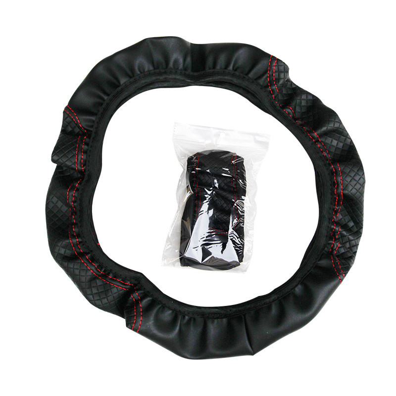 Kormánykerék burkolat fonat a kormánykerék burkolatán Cubre Volante Auto Car Wheel Cover Autótartozékok