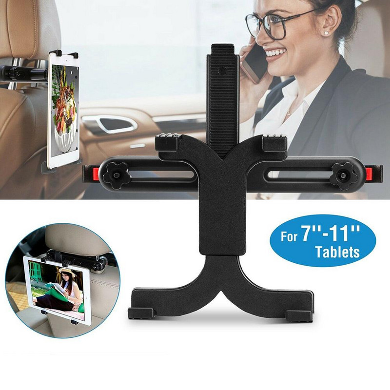 Univerzális autós háttámla fejtámla tartó, állítható hátsó párnatartó konzol, kompatibilis iPad tablet telefonhoz Samsung
