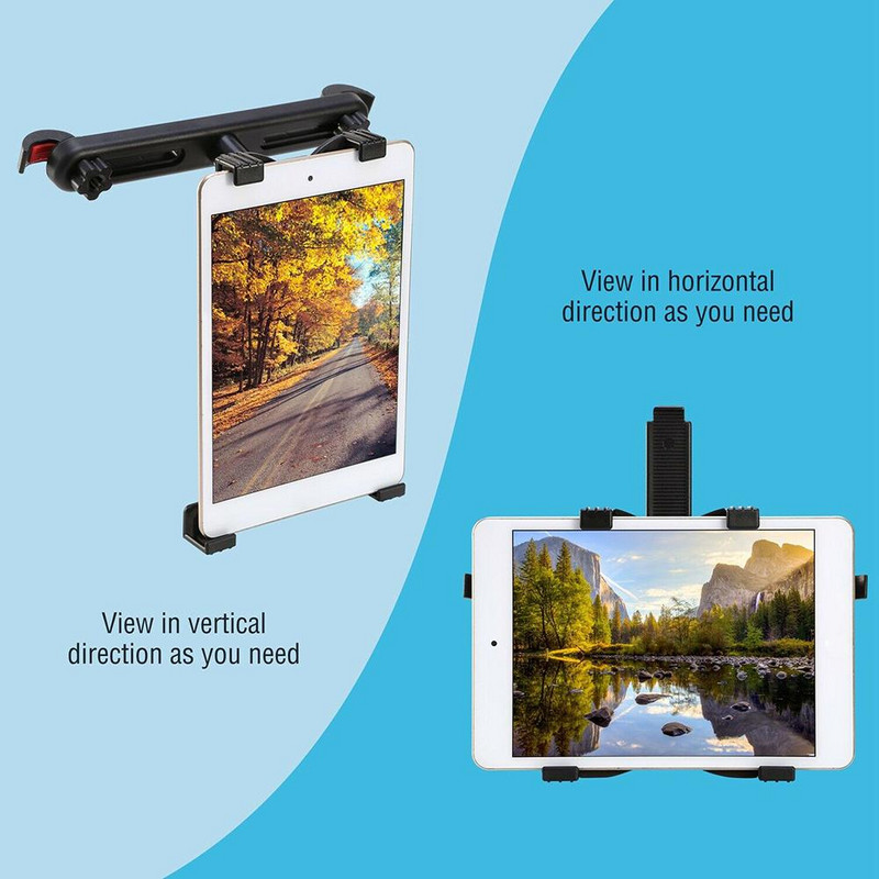 Univerzális autós háttámla fejtámla tartó, állítható hátsó párnatartó konzol, kompatibilis iPad tablet telefonhoz Samsung