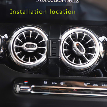 Ρυθμιζόμενη βάση στήριξης τηλεφώνου αυτοκινήτου για Mercedes Benz Gla H247 X156 Cla Coupe C117 C117 X117 X118 2019 Αξεσουάρ εσωτερικού αυτοκινήτου