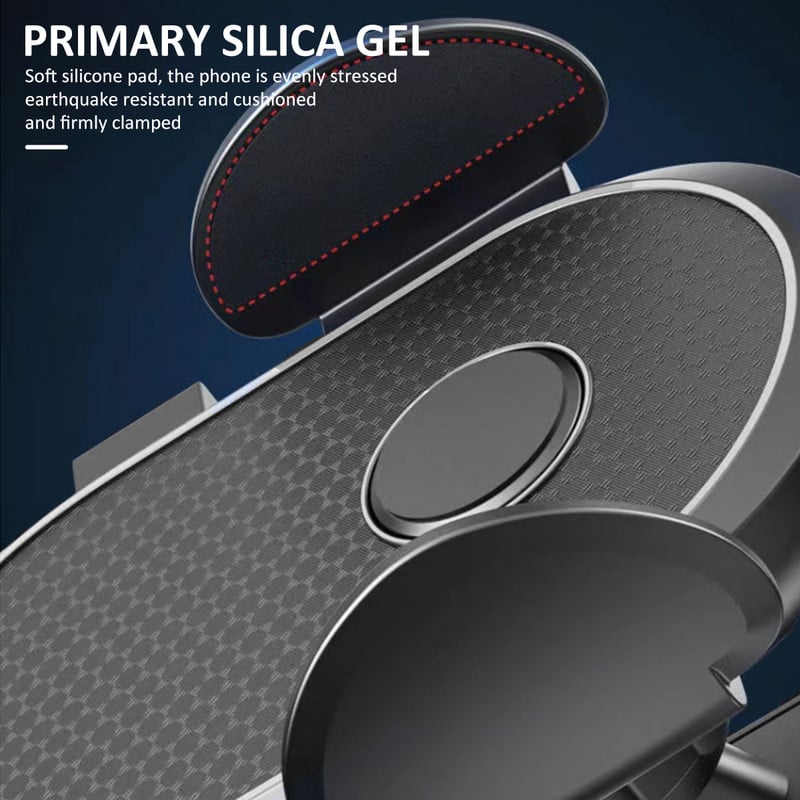 Auto tahavaatepeegli mobiiltelefoni hoidik 360° pööratav mobiiltelefoni kinnitus Universaalne sissetõmmatav tahavaate GPS-i tugiklamber autodele