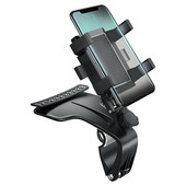 Autós műszerfal mobiltelefon tartó stoptáblával GPS rögzítési támogatás iPhone 12 11 Pro Max X 7 8 Plus Xiaomi Redmi Huawei készülékhez