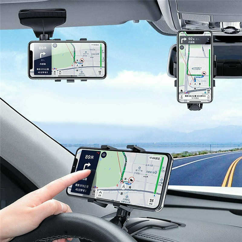 Autós műszerfal mobiltelefon tartó stoptáblával GPS rögzítési támogatás iPhone 12 11 Pro Max X 7 8 Plus Xiaomi Redmi Huawei készülékhez