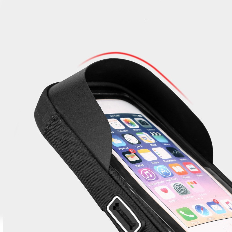 Új MTB kerékpár telefontartó táska tok vízálló iPhone 11 kerékpáros kerékpárra szerelhető mobiltelefon-tartó táska lovaglási kiegészítők