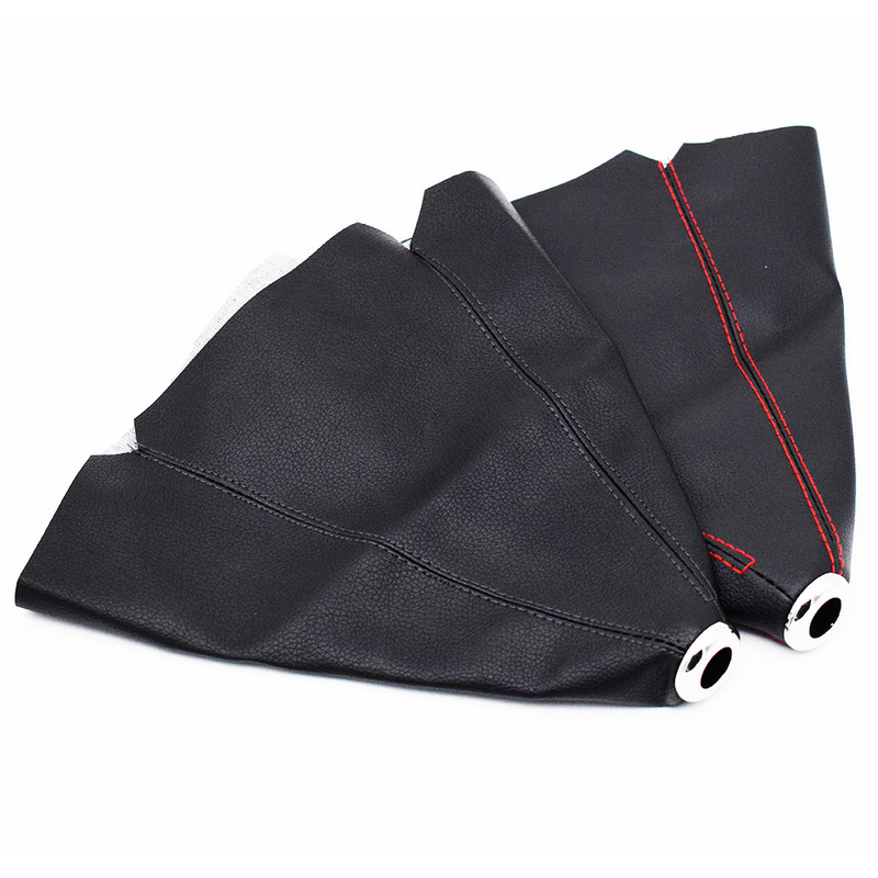 Negru universal pentru mașină din piele PVC schimbător de viteze pârghie cizme capac de praf guler pentru Toyota/Honda/BMW/VW/Benz/Opel
