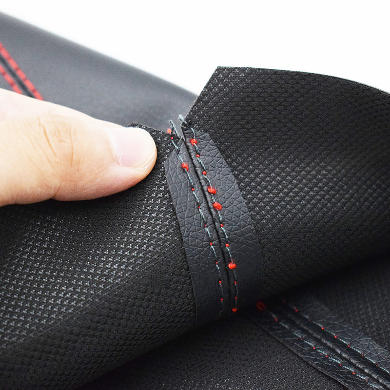 Negru universal pentru mașină din piele PVC schimbător de viteze pârghie cizme capac de praf guler pentru Toyota/Honda/BMW/VW/Benz/Opel