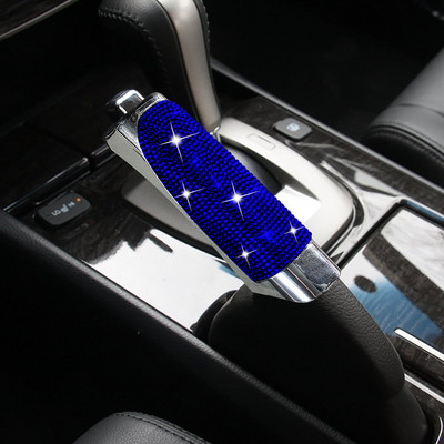 2022 Huse universale de frână de mână de mașină de cristal Guler antiderapant pentru schimbarea vitezelor auto Diamante Accesorii pentru interior pentru femei