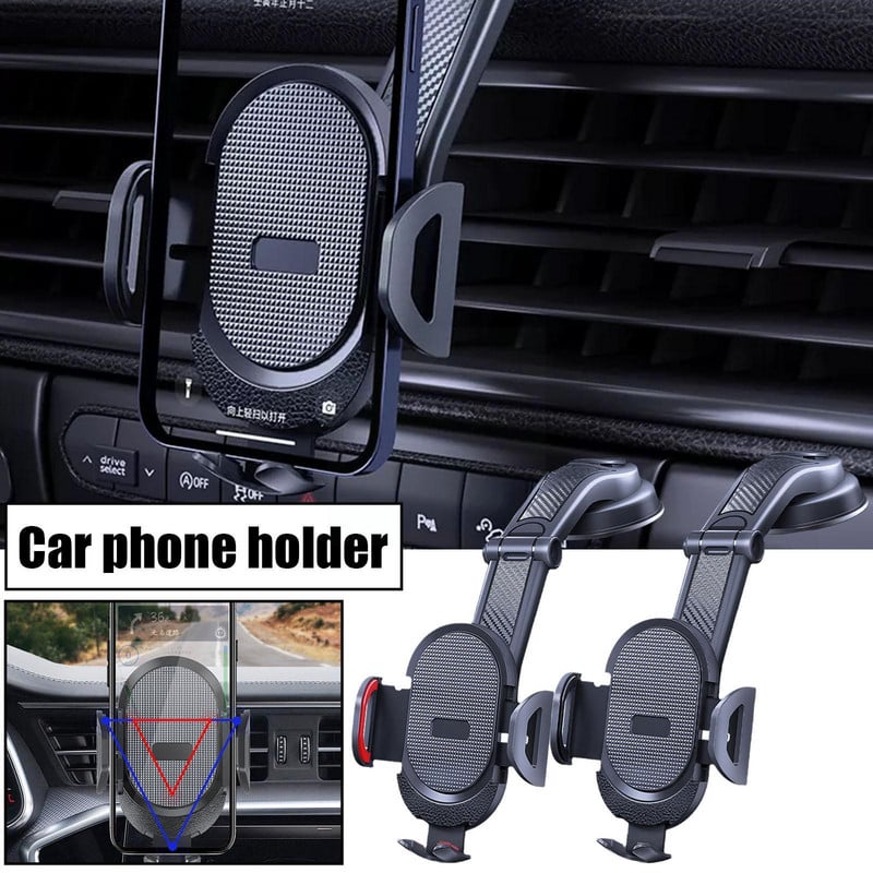 Autós mobiltelefon konzol Légkimenet Műszerfal légkondicionáló Ülés Port Telefon Navigációs Konzol Mobil Autó Naviga D4I3