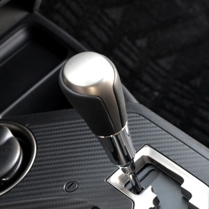 Capac de schimbător de viteze din piele pentru Toyota Corolla Rav4 Rav 4 2014-2019 Gulerele schimbătoare de viteze cusute manual cusute automat