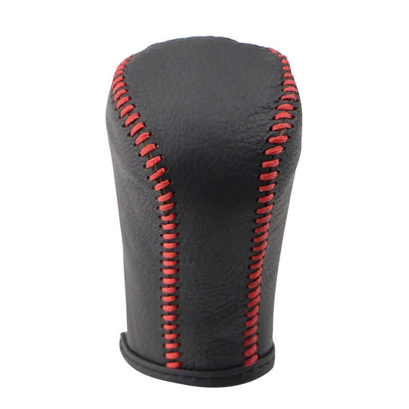 Capac de schimbător de viteze din piele pentru Toyota Corolla Rav4 Rav 4 2014-2019 Gulerele schimbătoare de viteze cusute manual cusute automat