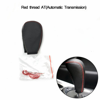 Bőr kézifék sebességváltó burkolat készlet autós kiegészítők autóstílus tok MITSUBISHI outlander Lancer Evolution Pajero ASX-hez