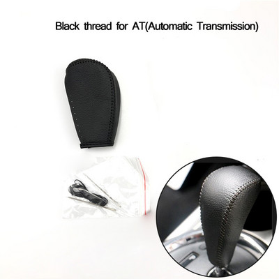 Bőr kézifék sebességváltó burkolat készlet autós kiegészítők autóstílus tok MITSUBISHI outlander Lancer Evolution Pajero ASX-hez