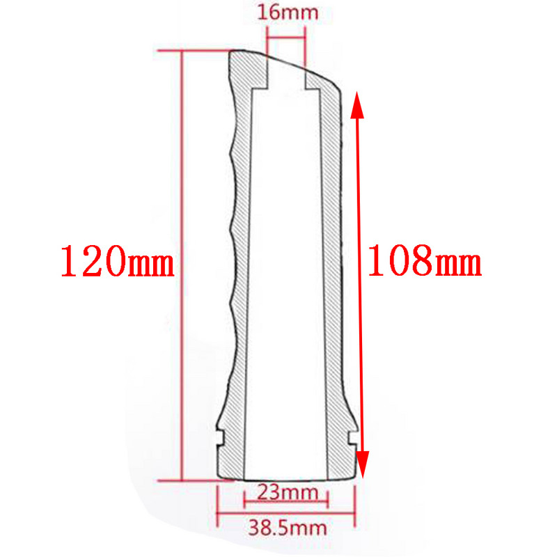 Momo Style Racing Auto Car Manșon de frână de mână din aluminiu Decorare anti-alunecare Capac protector pentru mânerul frânei de mână JDM