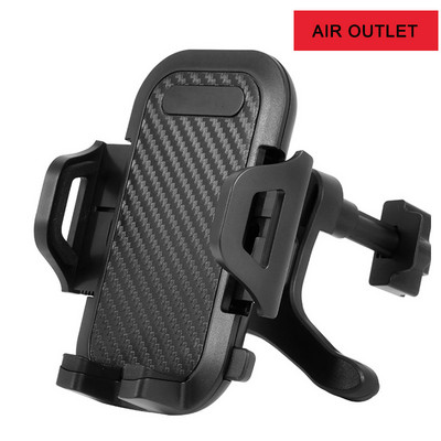 Universalus automobilio siurblys oro ventiliacijos spaustukas, sulankstomas laikiklis Mobilusis telefonas Mobilusis išmanusis telefonas GPS atramos laikiklio vidaus priedai