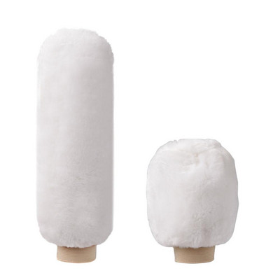 2 buc. Huse pentru mânerul frânei de mână de la mașină, capac pentru mânerul schimbătorului de viteze, mânecă de pluș, iarnă, moale, caldă, frână de mână