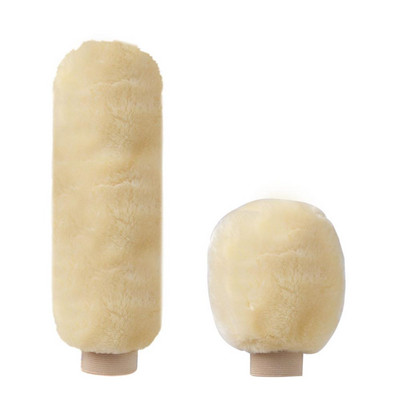 2 buc. Huse pentru mânerul frânei de mână de la mașină, capac pentru mânerul schimbătorului de viteze, mânecă de pluș, iarnă, moale, caldă, frână de mână