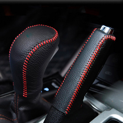 Accesorii pentru Hyundai Creta ix25 2018 2019 Piele Cap Viteza Buton Schimb Capac Gulerele Husa Husa frana de mana