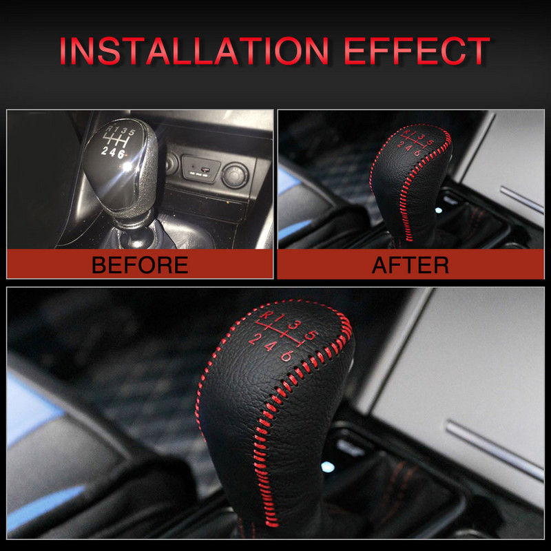 Accesorii pentru Hyundai Creta ix25 2018 2019 Piele Cap Viteza Buton Schimb Capac Gulerele Husa Husa frana de mana