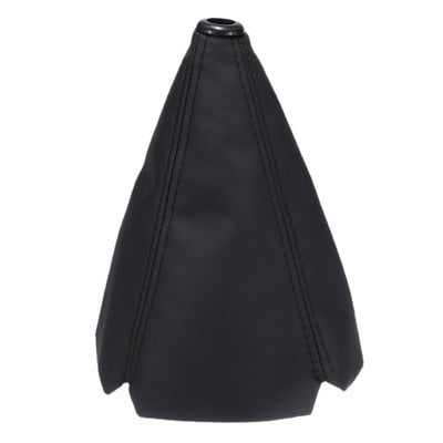 Guler schimbător de viteze pentru mașină din piele PU Capac butonului de schimbător 16 mm Universal din piele PU Guler pentru viteze auto Capac cizme Decorare ghetar