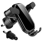 Automaatne õhutusava telefonikinnituse laiendusklamber Ventilatsiooniava telefonialus, käed-vabad, sobib kõikidele telefonidele iPhone Samsungi autotarvikud