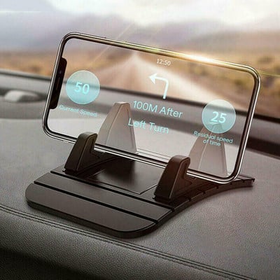 Αντιολισθητική βάση στήριξης αυτοκινήτου από σιλικόνη για ταμπλό Ταμπλό βάση στήριξης για τηλέφωνο Βάση στήριξης GPS για iPhone Samsung Xiaomi Universal iPhone12