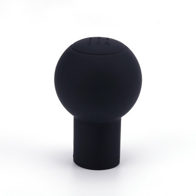 Buton schimbător rotund din silicon pentru mașină nouă Capac pentru buton schimbător manual automat anti-alunecare Buton schimbător carcasă de protecție exterioară