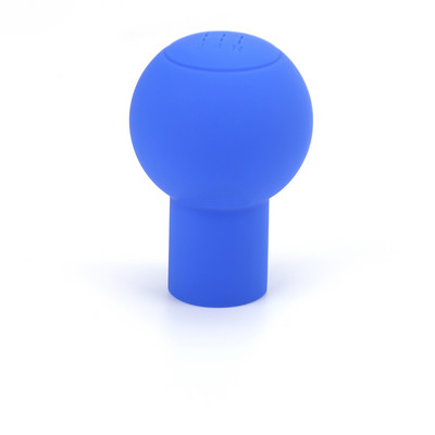 Buton schimbător rotund din silicon pentru mașină nouă Capac pentru buton schimbător manual automat anti-alunecare Buton schimbător carcasă de protecție exterioară