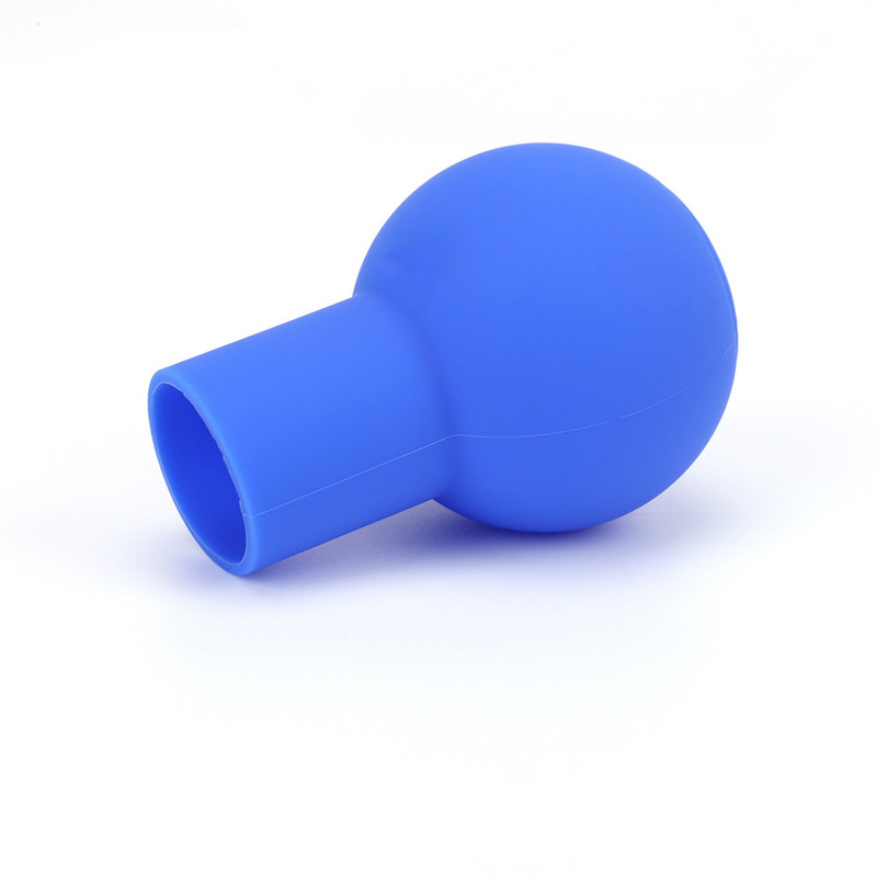 Buton schimbător rotund din silicon pentru mașină nouă Capac pentru buton schimbător manual automat anti-alunecare Buton schimbător carcasă de protecție exterioară