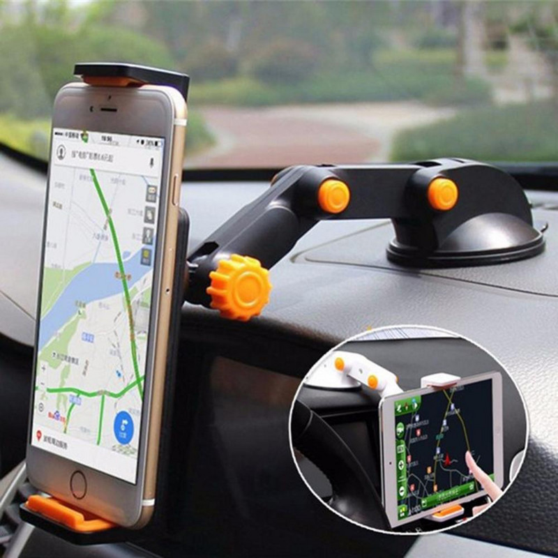 360 forgatható telefontartó autós műszerfali tapadó rögzítő mobiltelefon-navigátor PC-hez